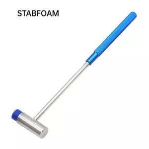 Búa Mini STABFOAM, Búa sửa chữa đồng hồ có độ cứng kép đa kích thước, Cao su & Kim loại đa năng Thiết kế nhỏ gọn Thân kim loại Chất liệu kép Sửa chữa đồng hồ búa