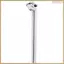 Cột yên xe đạp 27,2mm Hợp kim nhôm có kẹp điều chỉnh cho đường đua xe đạp leo núi MTB 27.2X300mm, Bạc