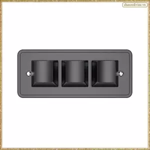 Bàn phím Mini tùy chỉnh 3 phím Lập trình Bàn phím Macro Sao chép Dán cắt Bàn phím cơ USB cho trò chơi, Cài đặt màu đỏ