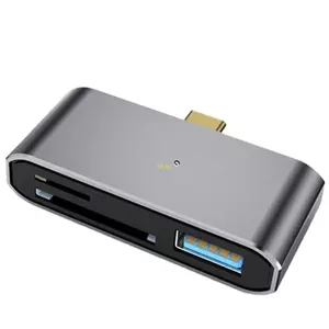 Bộ chuyển đổi đầu đọc thẻ USB btsg Type C sang USB C Hỗ trợ truyền dữ liệu 200Mbps