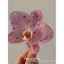 Hồng Phalaenopsis Huazi Nhấp Nháy Kim Cương Bên Kẹp Tóc Hoa Phụ Kiện Tóc Đi Biển Đầu Kỳ Nghỉ Hoa