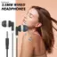 Luckyew Tai Nghe Có Dây 3.5 Mm Tai Nghe Thể Thao Có Bass Stereo Tai Nghe Tai Nghe Tai Nghe Cho Điện Thoại Không Mic TQ