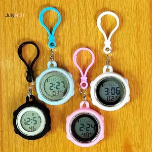 JULYHOT Đa Năng Điện Tử Kỹ Thuật Số Nhà Thơ Đồng Hồ Unisex Y Tá Bác Sĩ Treo Carabiner Móc Khóa Học Sinh Clo Massivedeals