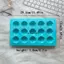 TMOY 15 Khoang Hoa Hồng Khuôn Silicon Sô Cô La Kẹo Khuôn DIY Món Tráng Miệng Bánh Pudding Trang Trí Khuôn Hoa Hồng Hình Viên Đá Dụng Cụ Làm TMOY