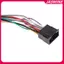 JASMINE 16 Pin Đa Năng Ô Tô Stereo Đài Phát Thanh ISO Dây Dây Bộ Dụng Cụ Power Speak ACC Nối Dài 60cm Cáp Chuyển Đổi Cho Android Player JASMINE