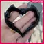 JASMINE Carabiner Hình Trái Tim Phong Cách Retro Gothic Móc Khóa Kim Loại Dễ Dàng Kẹp Carabiner Cho Chìa Khóa Túi Bapas Treo Carabiner Kẹp JASMINE