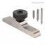 Giá đỡ micromet độ sâu WANYEDI, 103x17mm (4.1x0.7in) Đế chỉ báo mặt số độ sâu kẹp ổn định, Giá đỡ đồng hồ đo độ sâu núm ren bằng thép không gỉ ổn định Đo lường công nghiệp