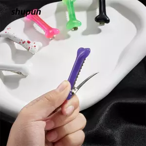 Kẹp Tóc SHUPUN Y2K, Kẹp Tóc Xương Phong Cách Gothic Thời Trang Kawaii, Kẹp Tóc Bên Di Động Nhiều Màu Đáng Yêu Kẹp Tóc Xương Chó Kẹp Tóc Bé Gái Phụ Kiện Tóc