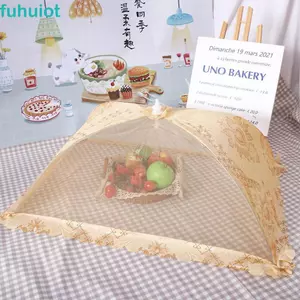 FUHUIOT Ô chống côn trùng Có thể gập lại Đồ dùng nhà bếp ngoài trời kín khí tuyệt đẹp