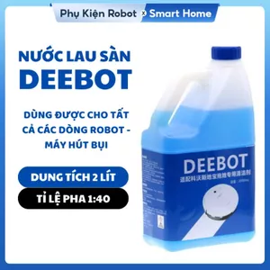 Nước lau sàn cho Robot hút bụi lau nhà Ecovacs Deebot 2 lít - 1 lít _ Nano S 2 lít