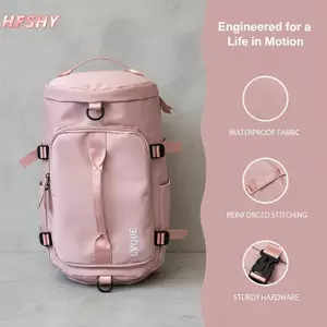 HFSHY Thể Thao Chống Thấm Nước Tập Gym Bapa Dung Tích Lớn Khô Ướt Tách Túi Du Lịch Có Dây Đeo Có Thể Điều Chỉnh Để Tập Luyện VN