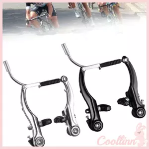 COO 2 Chiếc Xe Đạp V Phanh Bộ Xe Đạp V Má Phanh Đi Xe Đạp Hợp Kim Nhôm Phía Trước Phía Sau V Phanh Calipers Bộ Xe Đạp Phanh Trang Bị