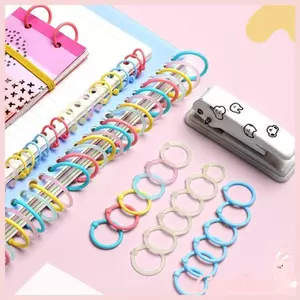 COO Rời Lá Chất Kết Dính Nhẫn Văn Phòng Sách Nhẫn Chất Kết Dính Nhẫn Móc Khóa Cho Trường Học