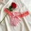 THEGIRL8B Quần Lót Ren, Mở Đáy Lưới Quần Lót Rỗng Cho Nữ, Ngọt Ngào Eo Thấp Quần Đùi Đồ Lót Xem Qua Thông Quà Tặng