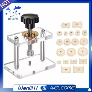 Bộ ép đồng hồ với 20 khuôn Bộ công cụ ép đồng hồ Acrylic phù hợp để sửa chữa đồng hồ