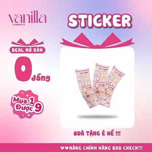 Một tấm Sticker trang trí sổ tay, đáng yêu nhiều hình hoạt hình diy