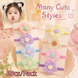 Dây Buộc Tóc Hình Hoa Cho Đuôi Ngựa Và Bím Tóc Dễ Thương Kawaii Thiết Kế Cho Nữ Bé Gái Trẻ Em Hàng Ngày