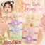 Dây Buộc Tóc Hình Hoa Cho Đuôi Ngựa Và Bím Tóc Dễ Thương Kawaii Thiết Kế Cho Nữ Bé Gái Trẻ Em Hàng Ngày