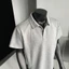 Phong Cách Mỹ Trang Trọng Vai Nam Áo Sơ Mi Polo Tay Ngắn Mùa Hè Co Giãn Nặng Slim-Fit Quần Áo Nam Ve Áo t-Shirt Phong Cách Nam 0B7Z