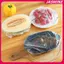 JASMINE 100 Chiếc Mũ Tắm Dùng Một Lần Nhựa Chống Thấm Nước Mũ Đội Đầu Khách Sạn Thuốc Nhuộm Tóc Mũ Tắm Nhựa Trong Suốt Thẩm Mỹ Viện Nắp Bám JASMINE