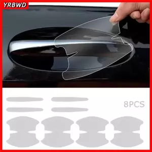 YRBWD 8 Miếng Dán Bảo Vệ Cửa Ô Tô, Dải Bảo Vệ Bát Cửa Ô Tô Dính Chống Va Chạm, Miếng Dán Chống Trầy Xước Trong Suốt Chống Trầy Xước Bảo Vệ Sơn