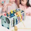 Tay Gõ Piano Xylophone Gỗ Đồ Chơi Trẻ Em Động Vật Chó 8 Tông Màu Khác Nhau Với Âm Nhạc Giáo Dục Sớm Quà Tặng Cho Trẻ Em