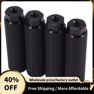 4 Chốt Xe Đạp, Hợp Kim Nhôm Chống Trượt Chân Chì Bàn Đạp Xe Đạp BMX Chốt Cho Xe Đạp MTB Đi Xe Đạp Phía Sau Đóng Thế 3 / 8 Inch Trục