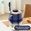 Cốc thủy tinh lớn Máy cắt điện không dây di động 6 lưỡi, dành cho tỏi, thịt, gừng Bộ xử lý thực phẩm tương thích Thiết kế dễ làm sạch