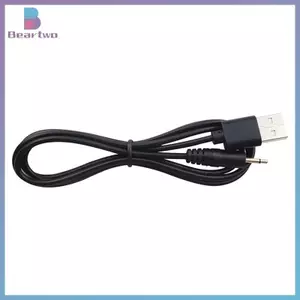< beartwo > Dây sạc cáp sạc USB sang AUDIO DC 2.5mm cho máy mát xa đũa phép có thể sạc lại (24AWG) Mới