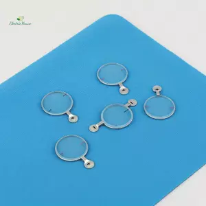 Ống kính lăng kính 1Pc có vành kim loại có độ chính xác cao cho bộ ống kính dùng thử được thiết kế để kiểm tra nhãn khoa chính xác mới