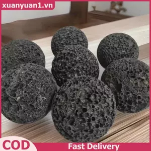 XUAN Đá Núi Lửa Tay Cầm Tăng Cường Bóng Chống Mồ Hôi Ngón Tay Tập Thể Dục Bóp Bóng Để Phục Hồi Đường Hầm Cổ Tay Tập Thể Dục Hàng Ngày VN