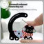 PUSKY 1 Cái Hoạt Hình Mèo Carabiner Acrylic Hình Túi Móc Khóa Động Vật Dễ Thương Bapa Charm Bé Gái Thẩm Mỹ Leo Móc Phụ Kiện VN