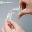 GE Nút Chặn Cửa Silicon Tắt Tiếng Tự Dính Cửa Cản Cửa Hút Phía Sau Giữ Tường Bảo Vệ Chống Va Chạm Giá Đỡ Cửa VN