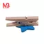 Thẻ Ảnh Kẹp Quần Áo Chốt Ngôi Sao Thủ Công Kẹp Gỗ Mini 50 Chiếc Màu Xanh Dương