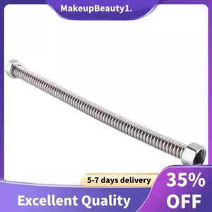 Vòi sen vòi hoa sen bằng thép không gỉ 19mm màu bạc 30cm