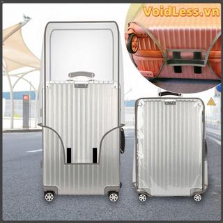 Vỏ bảo vệ hành lý VOIDLESS, Vỏ hành lý du lịch PVC chống thấm nước, Vỏ bảo vệ vali chống bụi trong suốt chống mài mòn 16-28 Inch Hành lý