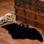 XUAN 1 Pha Lê Nhung Sàn Thảm Ngoài Hành Tinh Halloween Thảm Trải Sàn Tiệc Kinh Dị Bla Nhện Web Nhập Thảm Cửa Lối Vào Trang Trí Chân Thảm VN
