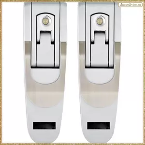 1 bộ / 2 chiếc Đèn đọc sách, Đèn đọc sách kẹp có thể sạc lại, Đèn đọc sách kim loại siêu nhẹ, Thích hợp để đọc sách ban đêm