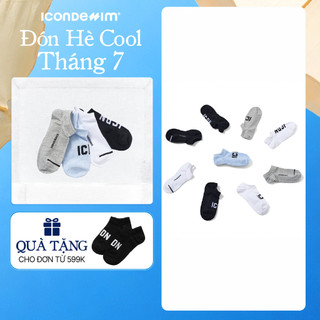 [HÀNG TẶNG KHÔNG BÁN] Vớ No-Show Nam ICONDENIM Bold Logo ICDN VOID0042