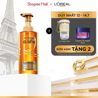 Dầu gội dưỡng tóc suôn mượt tóc cao cấp L'Oreal Paris Extraordinary Oil Smooth 440ml
