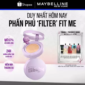 Phấn nước Superstay 24H Baby Matte Cushion Maybelline New York [MỚI]
