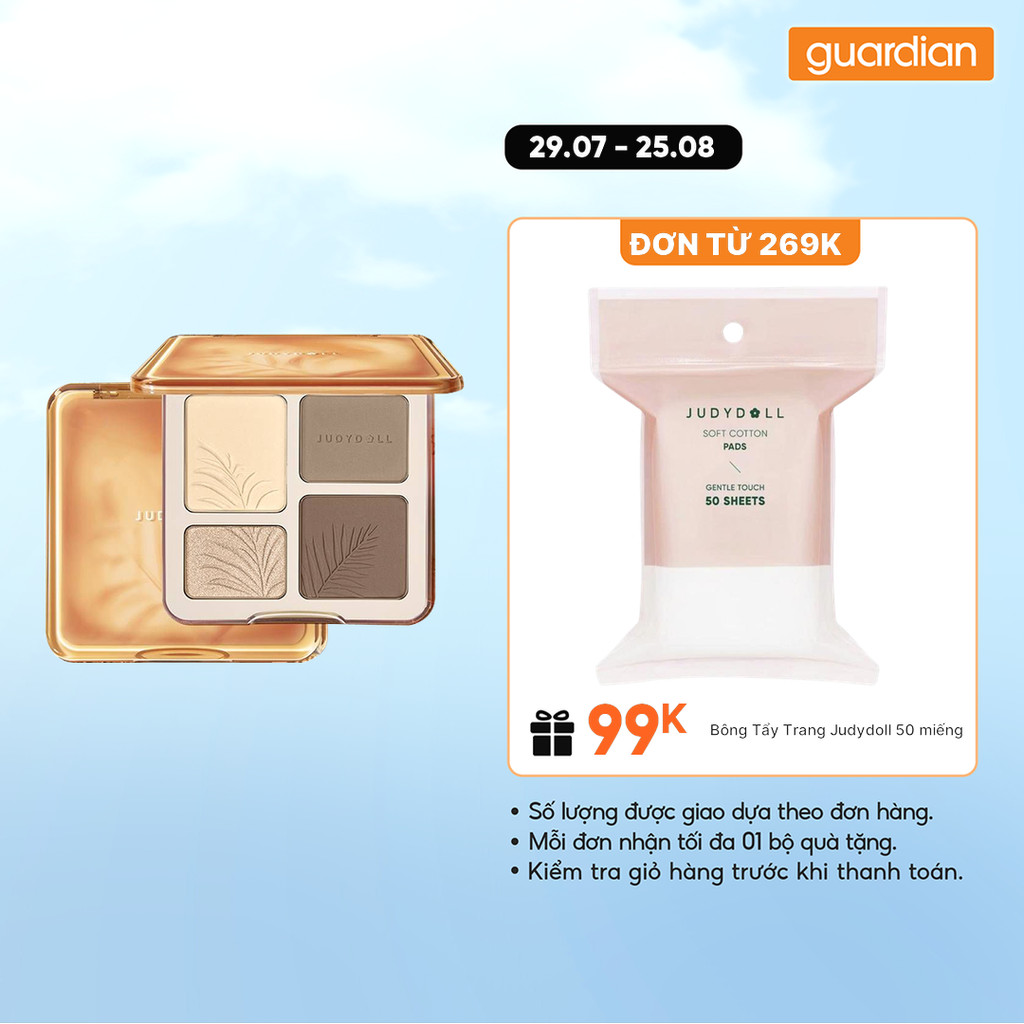 Phấn Bắt Sáng & Tạo Khối Judydoll Highlight & Contour 9g .#04