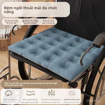 Đệm xe lăn dày chống loét thoáng khí đệm ngồi ô tô văn phòng chống ngồi lâu bán chạy