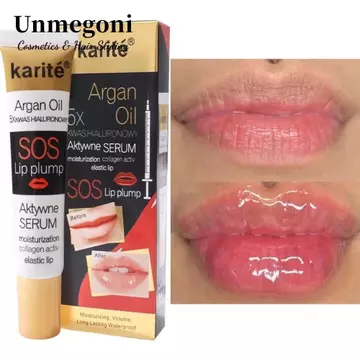 UNMEGONI Lip Plumper, Dầu khoáng dưỡng ẩm lâu trôi Làm ướt môi, Môi trong suốt Cực kỳ tiện lợi Lip Plumping Lip Oil Trang điểm môi nữ