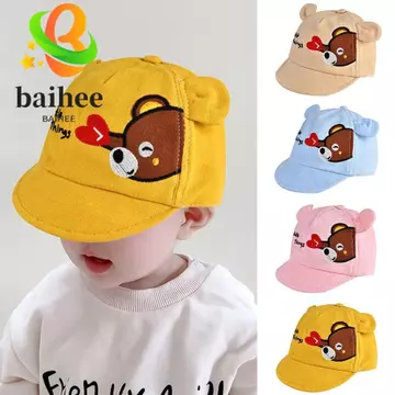 Mũ bóng chày cho bé BAIHEE, Mũ chống nắng cho trẻ em bé trai bé gái Mũ chống nắng trẻ em, Mũ leo núi hoạt hình Mũ có thể điều chỉnh Mũ che nắng Mũ lưỡi vịt Mùa xuân hè