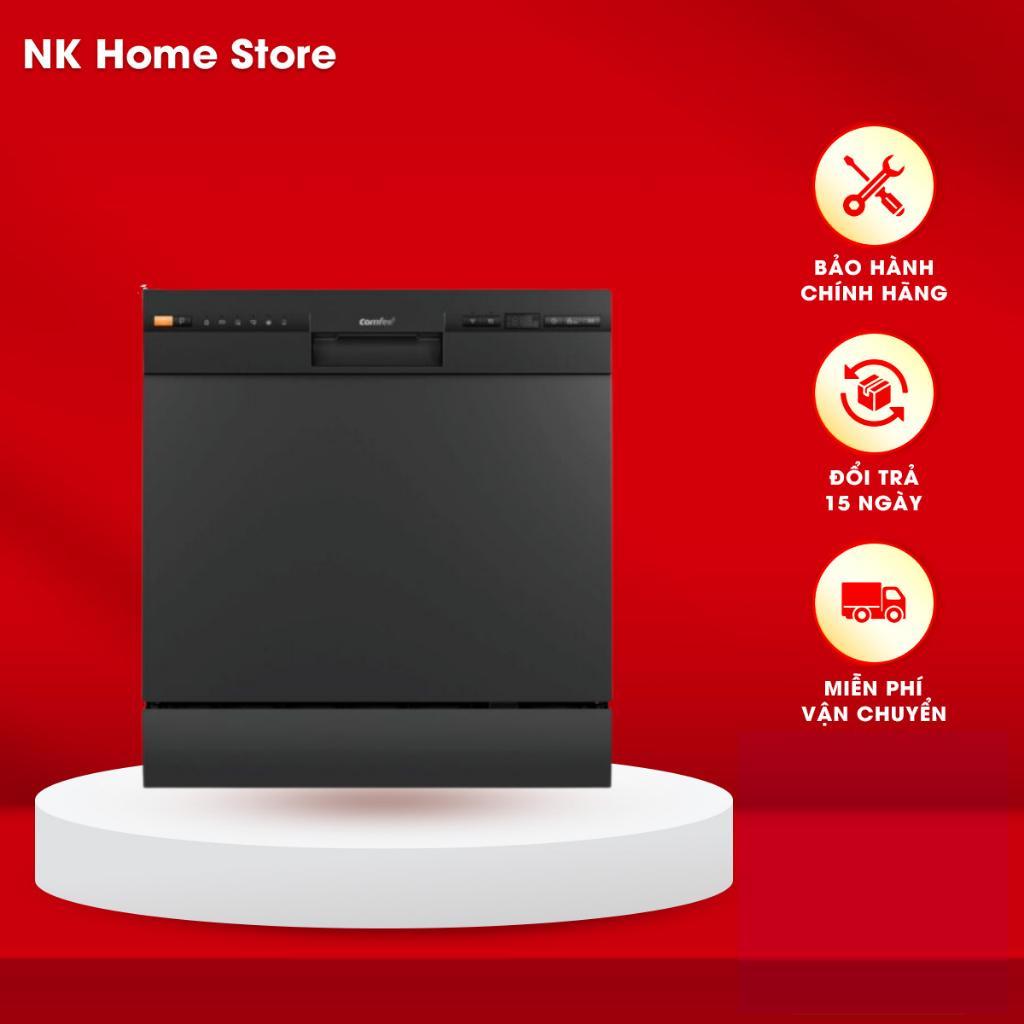 (Shopee - Giao lắp 0đ HN HCM cũ) Máy Rửa Chén Độc Lập Comfee CDW-8F60RB - 10 bộ - Bảo hành 24 tháng