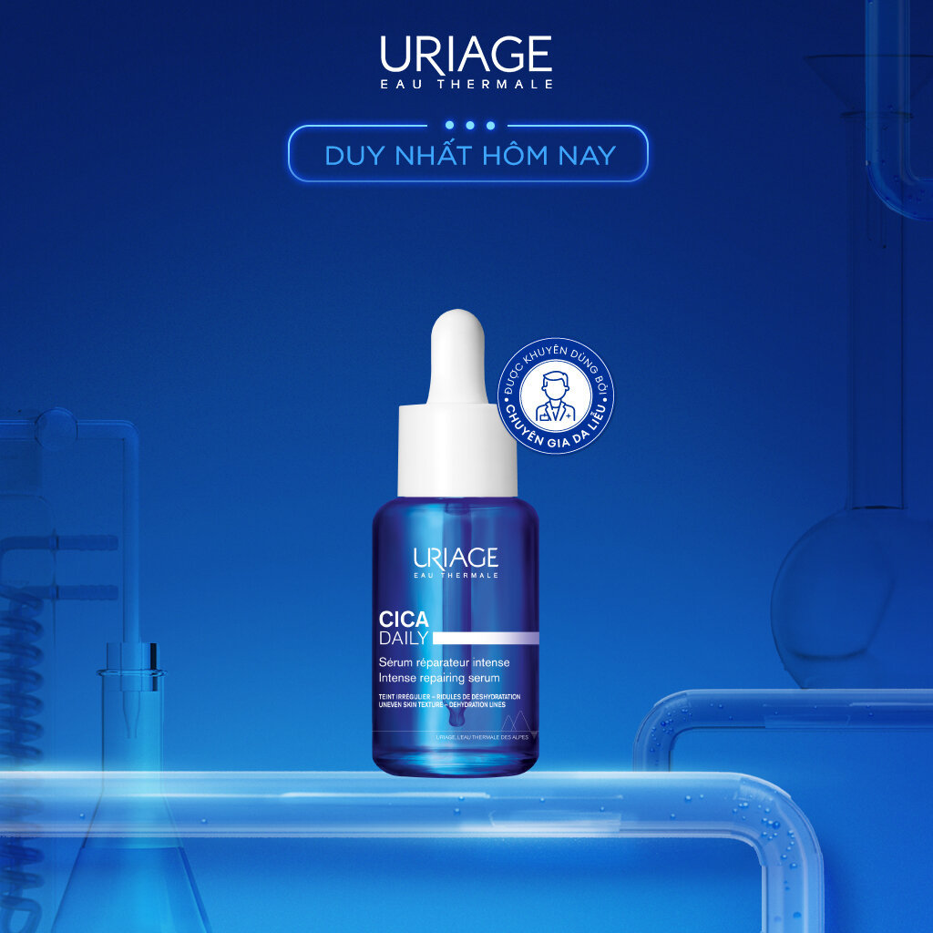 Serum làm dịu, làm lành và phục hồi da tổn thương hằng ngày URIAGE CICA DAILY SERUM 30ml