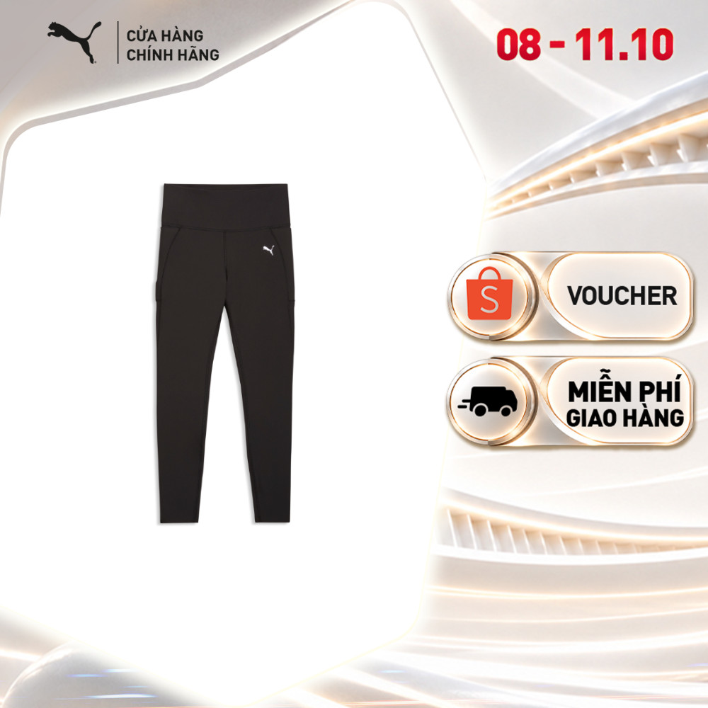 Quần Dài Thể Thao PUMA Nữ W DREAMRUN 7/8th Tight Black Màu Đen