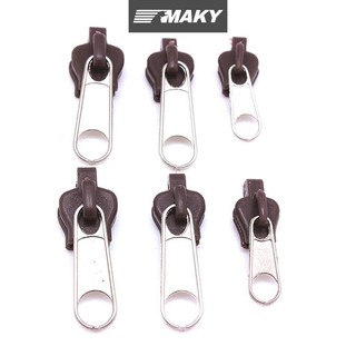 Newwellknownepic 6 Chiếc Dây Kéo Đa Năng Sửa Chữa Dây Kéo Bộ Dụng Cụ Sửa Chữa Thay Thế Zip Thanh Trượt Cho DIY May VN