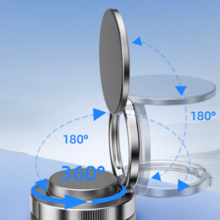Giá Đỡ Điện Thoại Từ Tính Đa Năng - Quay 360°, Thiết Kế Gập Gọn Tiện Dụng, Hút Nam Châm Mạnh Mẽ